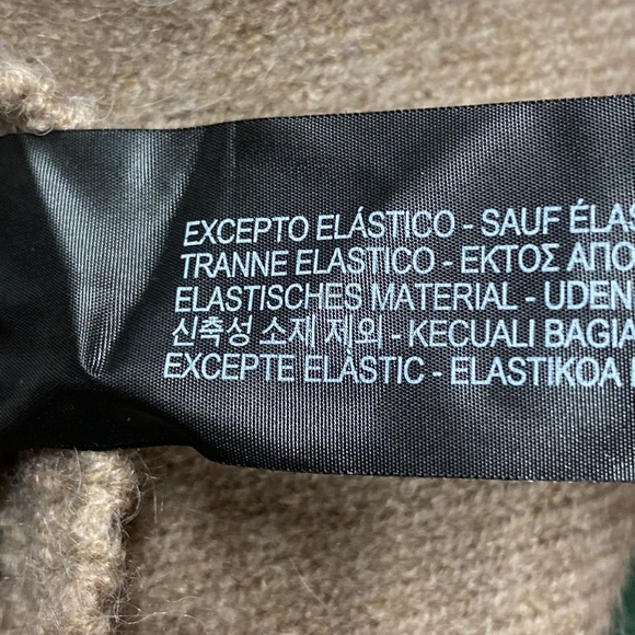 NWT. Zara Beige Wool Blend Fine Knit Beanie. Ref. 3739/215. - Picture 9 of 11